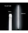 150 cm VT-015 Röhre 15W T8 - Nano Kunststoff, nicht drehbar, Cree Chip, 6500K, 6 Jahre Garantie