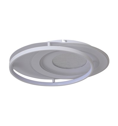 60W LED Deckenleuchte, CCT - 50x42cm, weiß, inkl. Fernbedienung, dimmbar, 4800lm