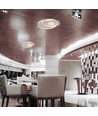60W LED Deckenleuchte, CCT - 50x42cm, weiß, inkl. Fernbedienung, dimmbar, 4800lm