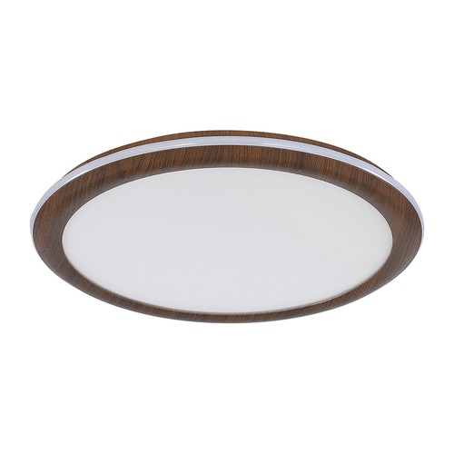 36W LED Deckenleuchte im Holzdesign - Ø41cm, CCT, dimmbar mit Fernbedienung, IP20 Innenbereich