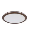 36W LED Deckenleuchte im Holzdesign - Ø41cm, CCT, dimmbar mit Fernbedienung, IP20 Innenbereich