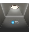 36W LED Deckenleuchte im Holzdesign - Ø41cm, CCT, dimmbar mit Fernbedienung, IP20 Innenbereich