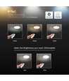 36W LED Deckenleuchte im Holzdesign - Ø41cm, CCT, dimmbar mit Fernbedienung, IP20 Innenbereich