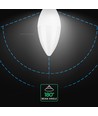 E14 6,5W LED-Kerzenlampe - Cree LED Chip, 6 Jahre Garantie, C37