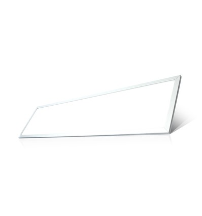 120x30 - 40W LED Panel, 110lm/W - 4000K, weißer Rahmen, Einbau/Aufbau