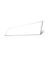 120x30 - 40W LED Panel, 110lm/W - 4000K, weißer Rahmen, Einbau/Aufbau