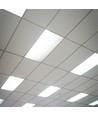 120x30 - 40W LED Panel, 110lm/W - 4000K, weißer Rahmen, Einbau/Aufbau