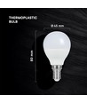 E14 6,5W LED Tropfenlampe - P45, Cree LED-Chip, 6 Jahre Garantie