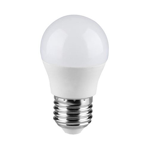 G45 VT-290 LED 6,5W E27 - Kunststofflampe, Cree-Chip, 3000K, 6 Jahre Garantie