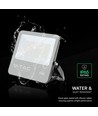 100W LED Flutlicht - 135lm/W, Samsung LED chip, IP65, schwarz, Außenbereich