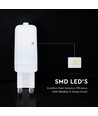 G9 2,2W LED Leuchtmittel - Samsung LED chip, 200lm, 300°, ersetzt 20W