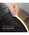10m 12W/m LED Streifen, 168 LED pro Meter - 24V, IP20, 140lm/W, SMD2835