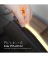 5m 18W/m LED Strip, 238 LED pro Meter - 24V, 135lm/W, IP20, 4000K, SMD2835