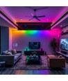 5m RGBIC Neon Flex LED-Set - 5V USB, Bluetooth-App, Fernbedienung