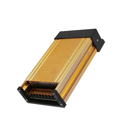 150W / 12V DC Netzteil - 12.5A, IP45 regendicht, Metall, Slim Design