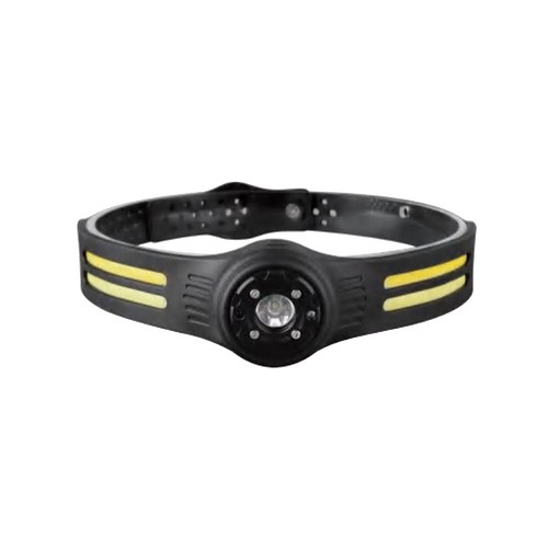 3W+5W wiederaufladbare LED Stirnlampe - 470lm, 230° Weitwinkel, IP44, inkl. Batterie