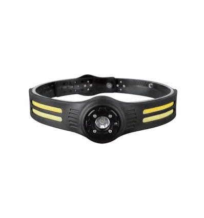 3W+5W wiederaufladbare LED Stirnlampe - 470lm, 230° Weitwinkel, IP44, inkl. Batterie