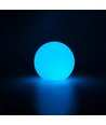 Ø8 cm RGB LED Kugel - Wiederaufladbar, mit Fernbedienung, IP66