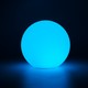 Ø15 cm RGB LED Kugel - Wiederaufladbar, mit Fernbedienung, IP66