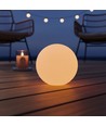 Ø15 cm RGB LED Kugel - Wiederaufladbar, mit Fernbedienung, IP66
