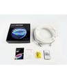 5m RGBIC Neon Flex Schlauch - USB, geflochtenes Seil, Bluetooth App, Fernbedienung, Komplettset