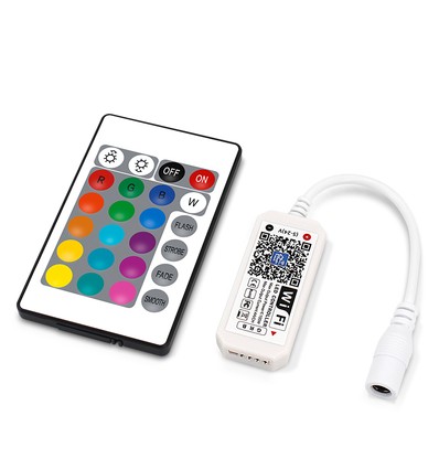 Smart Home RGB-Controller - Kompatibel mit Google Home, Alexa und Smartphones, 12V (144W), 24V (288W)