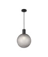 E27 Designer Pendelaufhängung - D100*H25mm, mattschwarz, ohne Leuchtmittel