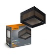 9W LED Wand/Deckenleuchte, RA90 - IP65, 111lm/W, CCT, schwarz, Bulkhead, Innen / Außen