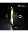 150W LED Hallenstrahler, 135-160lm/W - IP65, 90 Grad, CREE Chip, 6 Jahre Garantie