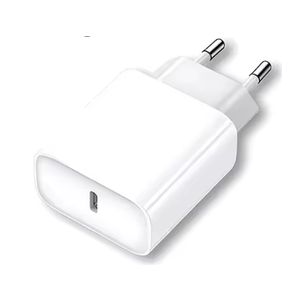 USB-Ladegerät 20W - Weiß, USB-C, perfekt für Handy und Lampen