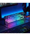 RGB LOADING Neon Schild - Infinity Mirror Effekt, Bluetooth, App-Steuerung