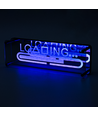 RGB LOADING Neon Schild - Infinity Mirror Effekt, Bluetooth, App-Steuerung