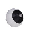 Laternen-Softbox, Ø65cm - Weiches 270° Licht, passend für 200W & 300W Strahler für Foto & Video