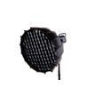 Softbox mit Raster, Ø65cm - Für 200W/300W Fluter, schwarz