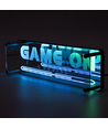 RGB Game On Neon Schild - Infinity Mirror Effekt, Bluetooth, App-Steuerung