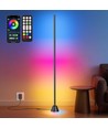 145cm RGBIC+CCT Stehlampe für Ecken - Bluetooth, App-Steuerung, Fernbedienung, 11W