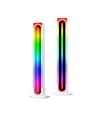 2 Stk. RGBIC Infinite Ambient Light Bar Weiß - 24cm, Bluetooth, 5W