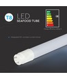 120cm / 18W T8 LED Röhre für Fisch und Meeresfrüchte - RA95, Glas, 160 Grad, ersetzt 36W