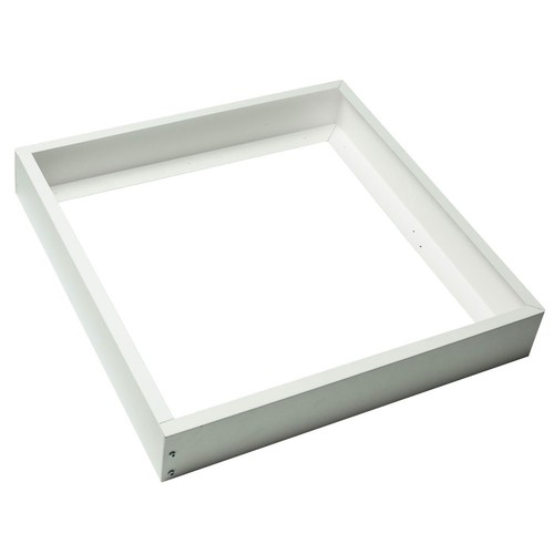 62,5x62,5 Aufbaurahmen - Für 625x625 LED Panele, weißer Rand