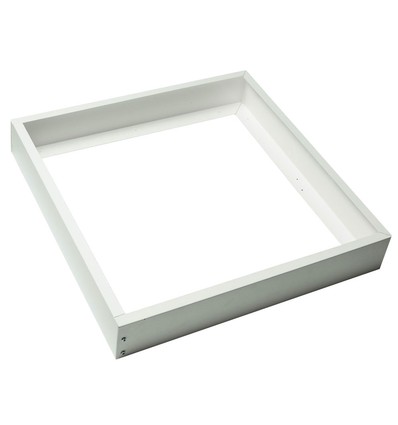 62,5x62,5 Aufbaurahmen - Für 625x625 LED Panele, weißer Rand