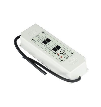 150W / 12V DC Netzteil - 12.5A, IP67 wasserdicht, Kunststoff, 5 Jahre Garantie