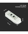 150W / 12V DC Netzteil - 12.5A, IP67 wasserdicht, Kunststoff, 5 Jahre Garantie