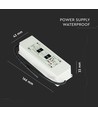 60W / 12V DC Netzteil - 5A, IP67 wasserdicht, 5 Jahre Garantie