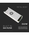 350W / 24V DC Netzteil für LED - 15A, IP20, Slim Design, Metallgehäuse