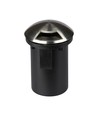 Ø8,7cm MR16 Bodeneinbaustrahler, 12V - IP67, Edelstahl, 1 Fenster, ohne Leuchtmittel