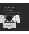200W LED Straßenleuchte mit Samsung LED Chip - 140lm/W, 6400K, IP65, Inventronics Driver, dimmbar