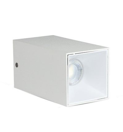 Vt-882 Lampe GU10 - quadratisch, weiß+weiß