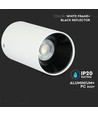Vt-882 Lampe GU10 - rund, weiß+schwarz