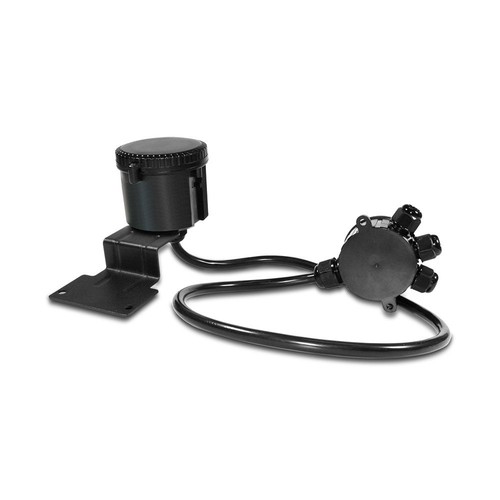 Mikrowellensensor für Hallenstrahler - IP65, 1-10V dimmbar, 360°, Schwarz, 5 Jahre Garantie