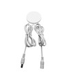 Verdeckter Touch-Dimmer für LED-Streifen - Weiß, 12V/24V, bis 2,5cm Materialstärke
